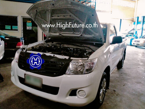 Toyota Vigo 2 - High Future บริษัท ไฮฟิวเจอร์ จำกัด ศูนย์ติดตั้งแก๊สรถยนต์มาตรฐาน ซ่อมรถยนต์ ช่วงล่าง เบรค คลัทช์