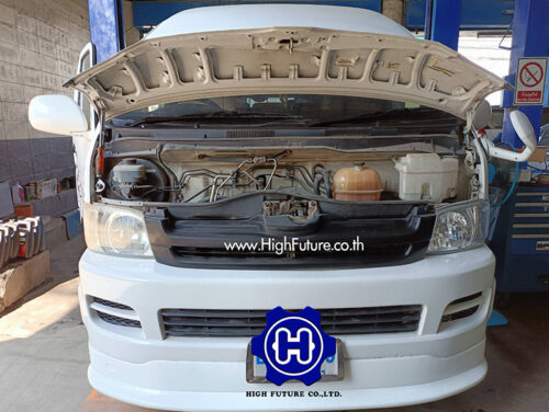 TOYOTA VENTURY ติดตั้งอุปกรณ์ LPG 6 - High Future บริษัท ไฮฟิวเจอร์ จำกัด ศูนย์ติดตั้งแก๊สรถยนต์มาตรฐาน ซ่อมรถยนต์ ช่วงล่าง เบรค คลัทช์