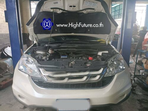 HONDA CRVติดตั้งอุปกรณ์ LPG 7 - High Future บริษัท ไฮฟิวเจอร์ จำกัด ศูนย์ติดตั้งแก๊สรถยนต์มาตรฐาน ซ่อมรถยนต์ ช่วงล่าง เบรค คลัทช์