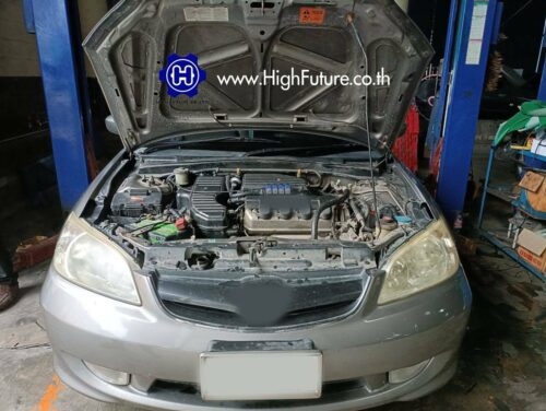 HONDA CIVICติดตั้งอุปกรณ์ LPG 5 - High Future บริษัท ไฮฟิวเจอร์ จำกัด ศูนย์ติดตั้งแก๊สรถยนต์มาตรฐาน ซ่อมรถยนต์ ช่วงล่าง เบรค คลัทช์