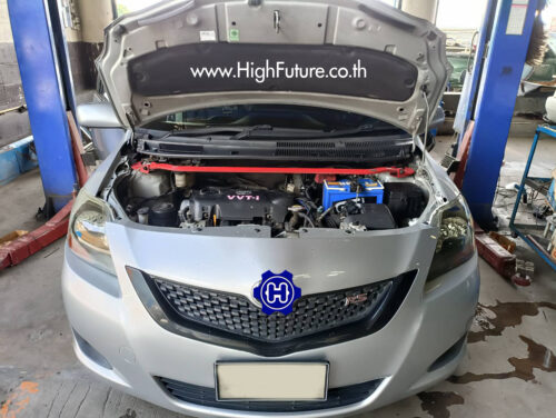 TOYOTA VIOSติดตั้งอุปกรณ์ LPG 2 - High Future บริษัท ไฮฟิวเจอร์ จำกัด ศูนย์ติดตั้งแก๊สรถยนต์มาตรฐาน ซ่อมรถยนต์ ช่วงล่าง เบรค คลัทช์