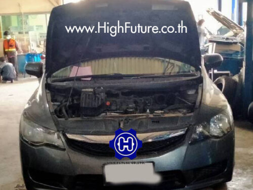 HONDA CIVICเปลี่ยนถังแคปซูล LPG HONDA CIVICเปลี่ยนถังแคปซูล LPG 3 - High Future บริษัท ไฮฟิวเจอร์ จำกัด ศูนย์ติดตั้งแก๊สรถยนต์มาตรฐาน ซ่อมรถยนต์ ช่วงล่าง เบรค คลัทช์