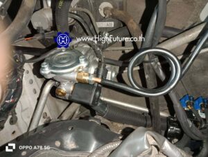 TOYOTA ALPHARD ติดตั้งอุปกรณ์ LPG 3 - High Future บริษัท ไฮฟิวเจอร์ จำกัด ศูนย์ติดตั้งแก๊สรถยนต์มาตรฐาน ซ่อมรถยนต์ ช่วงล่าง เบรค คลัทช์