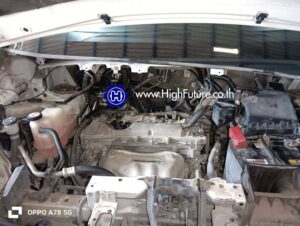 TOYOTA ALPHARD ติดตั้งอุปกรณ์ LPG 5 - High Future บริษัท ไฮฟิวเจอร์ จำกัด ศูนย์ติดตั้งแก๊สรถยนต์มาตรฐาน ซ่อมรถยนต์ ช่วงล่าง เบรค คลัทช์