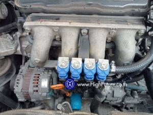 HONDACITY ติดตั้ง LPG 5 - High Future บริษัท ไฮฟิวเจอร์ จำกัด ศูนย์ติดตั้งแก๊สรถยนต์มาตรฐาน ซ่อมรถยนต์ ช่วงล่าง เบรค คลัทช์