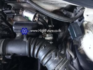 TOYOTA COROLA เปลี่ยน หม้อต้มแก๊ส LPG 2 - High Future บริษัท ไฮฟิวเจอร์ จำกัด ศูนย์ติดตั้งแก๊สรถยนต์มาตรฐาน ซ่อมรถยนต์ ช่วงล่าง เบรค คลัทช์