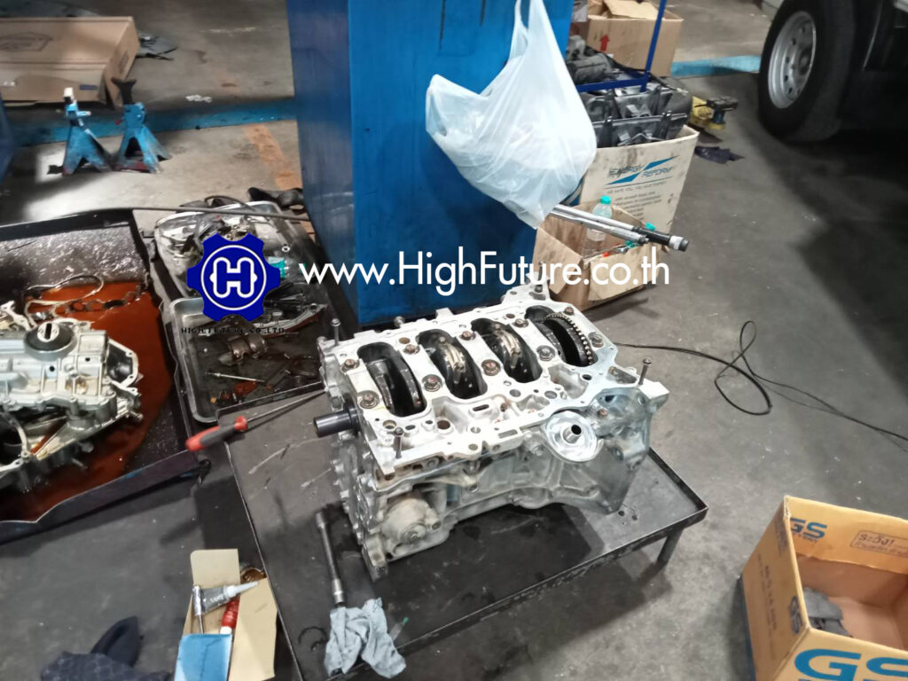HONDA CRV โอเวอร์ฮอล์เครื่องยนต์ 2 - High Future บริษัท ไฮฟิวเจอร์ จำกัด ศูนย์ติดตั้งแก๊สรถยนต์มาตรฐาน ซ่อมรถยนต์ ช่วงล่าง เบรค คลัทช์