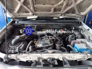 TOYOTA FORTUNER ถ่ายน้ำมันเครื่อง 2 - High Future บริษัท ไฮฟิวเจอร์ จำกัด ศูนย์ติดตั้งแก๊สรถยนต์มาตรฐาน ซ่อมรถยนต์ ช่วงล่าง เบรค คลัทช์