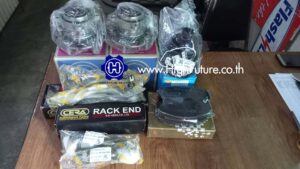 HONDA ACCORD เปลี่ยนผ้าเบรคหน้า 1 - High Future บริษัท ไฮฟิวเจอร์ จำกัด ศูนย์ติดตั้งแก๊สรถยนต์มาตรฐาน ซ่อมรถยนต์ ช่วงล่าง เบรค คลัทช์