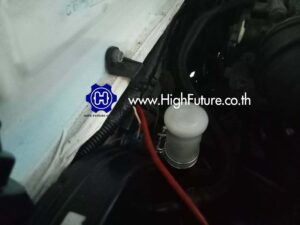 MITSUBISHI E CAR เปลี่ยนปั๊มครัชบน 1 - High Future บริษัท ไฮฟิวเจอร์ จำกัด ศูนย์ติดตั้งแก๊สรถยนต์มาตรฐาน ซ่อมรถยนต์ ช่วงล่าง เบรค คลัทช์