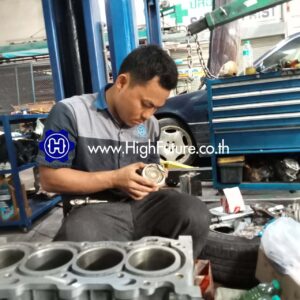 TOYOTA ALTIS โอเวอร์ฮอลเครื่องยนต์ 7 - High Future บริษัท ไฮฟิวเจอร์ จำกัด ศูนย์ติดตั้งแก๊สรถยนต์มาตรฐาน ซ่อมรถยนต์ ช่วงล่าง เบรค คลัทช์