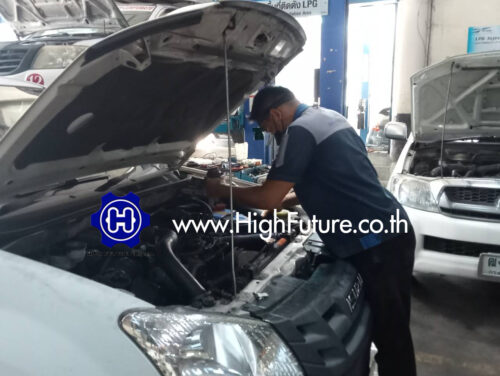 TOYOTA INNOVA เปลี่ยนหม้อลมเบรคพร้อมปั๊มครัช 1 1 - High Future บริษัท ไฮฟิวเจอร์ จำกัด ศูนย์ติดตั้งแก๊สรถยนต์มาตรฐาน ซ่อมรถยนต์ ช่วงล่าง เบรค คลัทช์