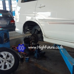 TOYOTA INNOVA เปลี่ยนหม้อลมเบรคพร้อมปั๊มครัช 2 - High Future บริษัท ไฮฟิวเจอร์ จำกัด ศูนย์ติดตั้งแก๊สรถยนต์มาตรฐาน ซ่อมรถยนต์ ช่วงล่าง เบรค คลัทช์