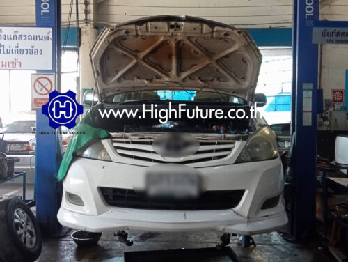 TOYOTA INNOVA เปลี่ยนหม้อลมเบรคพร้อมปั๊มครัช 4 - High Future บริษัท ไฮฟิวเจอร์ จำกัด ศูนย์ติดตั้งแก๊สรถยนต์มาตรฐาน ซ่อมรถยนต์ ช่วงล่าง เบรค คลัทช์
