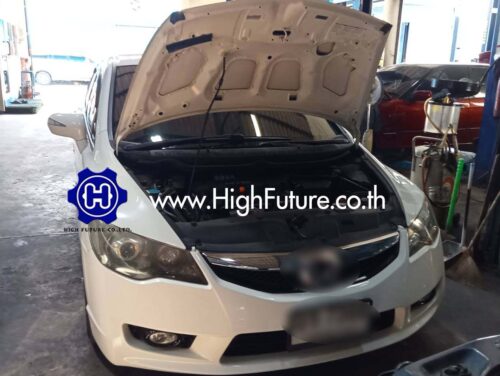 HONDA CIVICติดตั้งแก๊สรถยนต์ LPG. HONDA CIVICติดตั้งแก๊สรถยนต์ LPG. 7 - High Future บริษัท ไฮฟิวเจอร์ จำกัด ศูนย์ติดตั้งแก๊สรถยนต์มาตรฐาน ซ่อมรถยนต์ ช่วงล่าง เบรค คลัทช์