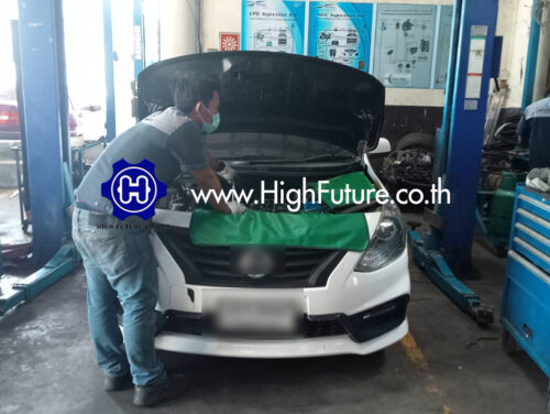 NISSAN / ALMERA เปลี่ยนคอยจุดระเบิด NISSAN ALMERA เปลี่ยนคอยจุดระเบิด 3 - High Future บริษัท ไฮฟิวเจอร์ จำกัด ศูนย์ติดตั้งแก๊สรถยนต์มาตรฐาน ซ่อมรถยนต์ ช่วงล่าง เบรค คลัทช์