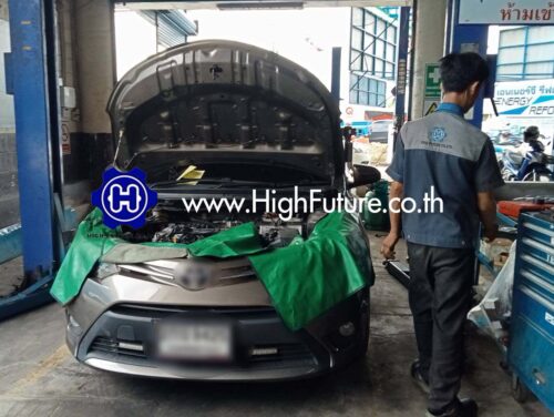 TOYOTA VIOS เปลี่ยนคอยจุดระเบิด TOYOTA VIOS เปลี่ยนคอยจุดระเบิด 2 - High Future บริษัท ไฮฟิวเจอร์ จำกัด ศูนย์ติดตั้งแก๊สรถยนต์มาตรฐาน ซ่อมรถยนต์ ช่วงล่าง เบรค คลัทช์