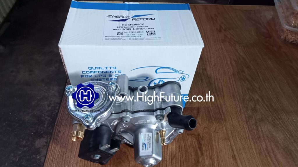 TOYOTA YARIS เปลี่ยนหม้อต้ม LPG 3 - High Future บริษัท ไฮฟิวเจอร์ จำกัด ศูนย์ติดตั้งแก๊สรถยนต์มาตรฐาน ซ่อมรถยนต์ ช่วงล่าง เบรค คลัทช์