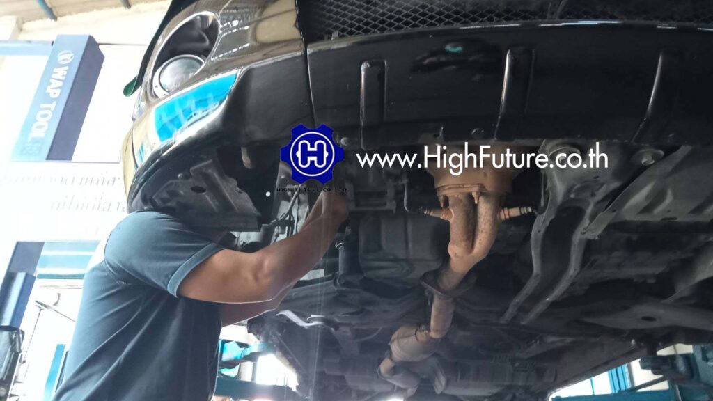 MITSUBISHI SPACE WAGON เปลี่ยนชุดสานพานไทม์มิ่งพร้อมลูกรอก 1 - High Future บริษัท ไฮฟิวเจอร์ จำกัด ศูนย์ติดตั้งแก๊สรถยนต์มาตรฐาน ซ่อมรถยนต์ ช่วงล่าง เบรค คลัทช์