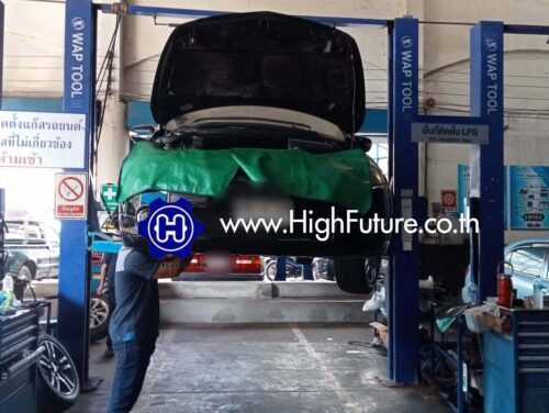 MITSUBISHI SPACE WAGON เปลี่ยนชุดสานพานไทม์มิ่งพร้อมลูกรอก 2 - High Future บริษัท ไฮฟิวเจอร์ จำกัด ศูนย์ติดตั้งแก๊สรถยนต์มาตรฐาน ซ่อมรถยนต์ ช่วงล่าง เบรค คลัทช์