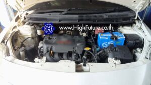 TOYOTAVIOS ติดตั้งแก๊สรถยนต์ ENERGY REFORM 6 - High Future บริษัท ไฮฟิวเจอร์ จำกัด ศูนย์ติดตั้งแก๊สรถยนต์มาตรฐาน ซ่อมรถยนต์ ช่วงล่าง เบรค คลัทช์