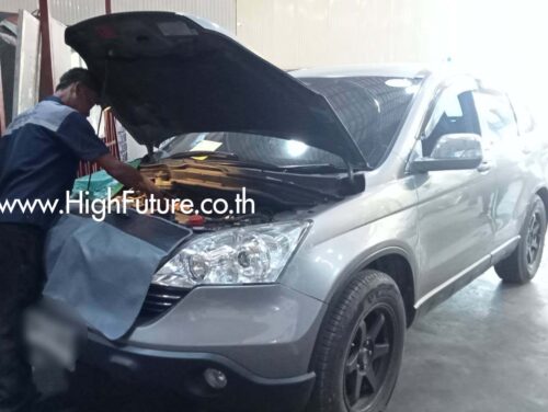 HONDA / CRV เปลี่ยนรางหัวฉีดแก๊ส HONDA CRV เปลี่ยนรางหัวฉีดแก๊ส 2 - High Future บริษัท ไฮฟิวเจอร์ จำกัด ศูนย์ติดตั้งแก๊สรถยนต์มาตรฐาน ซ่อมรถยนต์ ช่วงล่าง เบรค คลัทช์