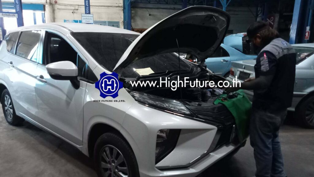 MITSUBISHIX PANDER เปลี่ยนกรองไอแก๊ส 2 - High Future บริษัท ไฮฟิวเจอร์ จำกัด ศูนย์ติดตั้งแก๊สรถยนต์มาตรฐาน ซ่อมรถยนต์ ช่วงล่าง เบรค คลัทช์