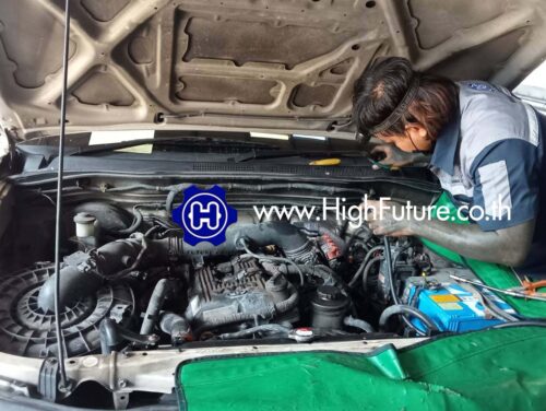 TOYOTA VIGO เปลี่ยนหม้อต้ม LPG 1 - High Future บริษัท ไฮฟิวเจอร์ จำกัด ศูนย์ติดตั้งแก๊สรถยนต์มาตรฐาน ซ่อมรถยนต์ ช่วงล่าง เบรค คลัทช์