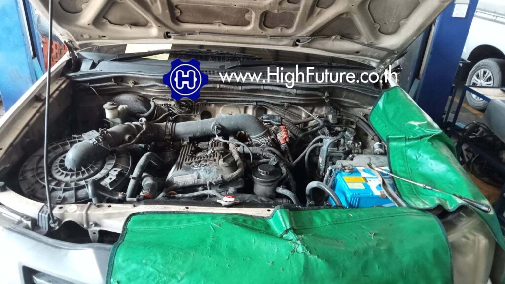 TOYOTA VIGO เปลี่ยนหม้อต้ม LPG 2 - High Future บริษัท ไฮฟิวเจอร์ จำกัด ศูนย์ติดตั้งแก๊สรถยนต์มาตรฐาน ซ่อมรถยนต์ ช่วงล่าง เบรค คลัทช์