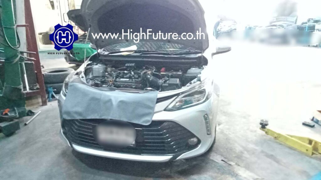 TOYOTA VIOS เปลี่ยนคอยจุดระเบิด 2 - High Future บริษัท ไฮฟิวเจอร์ จำกัด ศูนย์ติดตั้งแก๊สรถยนต์มาตรฐาน ซ่อมรถยนต์ ช่วงล่าง เบรค คลัทช์