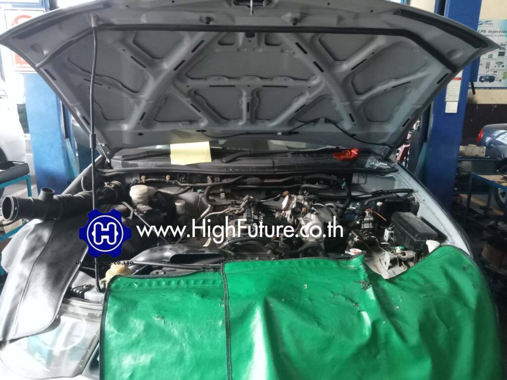 MITSUBISHI TRITON ติดตั้งแก๊สรถยนต์ 5 - High Future บริษัท ไฮฟิวเจอร์ จำกัด ศูนย์ติดตั้งแก๊สรถยนต์มาตรฐาน ซ่อมรถยนต์ ช่วงล่าง เบรค คลัทช์