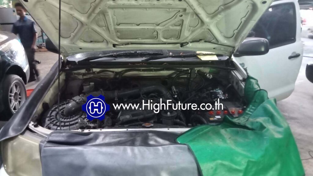 TOYOTA VIGO ติดตั้งแก๊สรถยนต์ AEB 7 - High Future บริษัท ไฮฟิวเจอร์ จำกัด ศูนย์ติดตั้งแก๊สรถยนต์มาตรฐาน ซ่อมรถยนต์ ช่วงล่าง เบรค คลัทช์