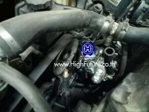 BENZ เปลี่ยนหม้อต้ม LPG 4 - High Future บริษัท ไฮฟิวเจอร์ จำกัด ศูนย์ติดตั้งแก๊สรถยนต์มาตรฐาน ซ่อมรถยนต์ ช่วงล่าง เบรค คลัทช์