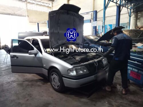 BENZ เปลี่ยนหม้อต้ม LPG BENZ เปลี่ยนหม้อต้ม LPG 5 - High Future บริษัท ไฮฟิวเจอร์ จำกัด ศูนย์ติดตั้งแก๊สรถยนต์มาตรฐาน ซ่อมรถยนต์ ช่วงล่าง เบรค คลัทช์