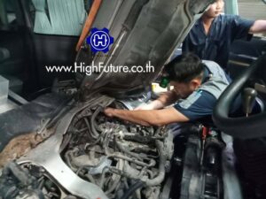 NISSAN URVAN เปลี่ยนหม้อต้ม LPG 3 - High Future บริษัท ไฮฟิวเจอร์ จำกัด ศูนย์ติดตั้งแก๊สรถยนต์มาตรฐาน ซ่อมรถยนต์ ช่วงล่าง เบรค คลัทช์