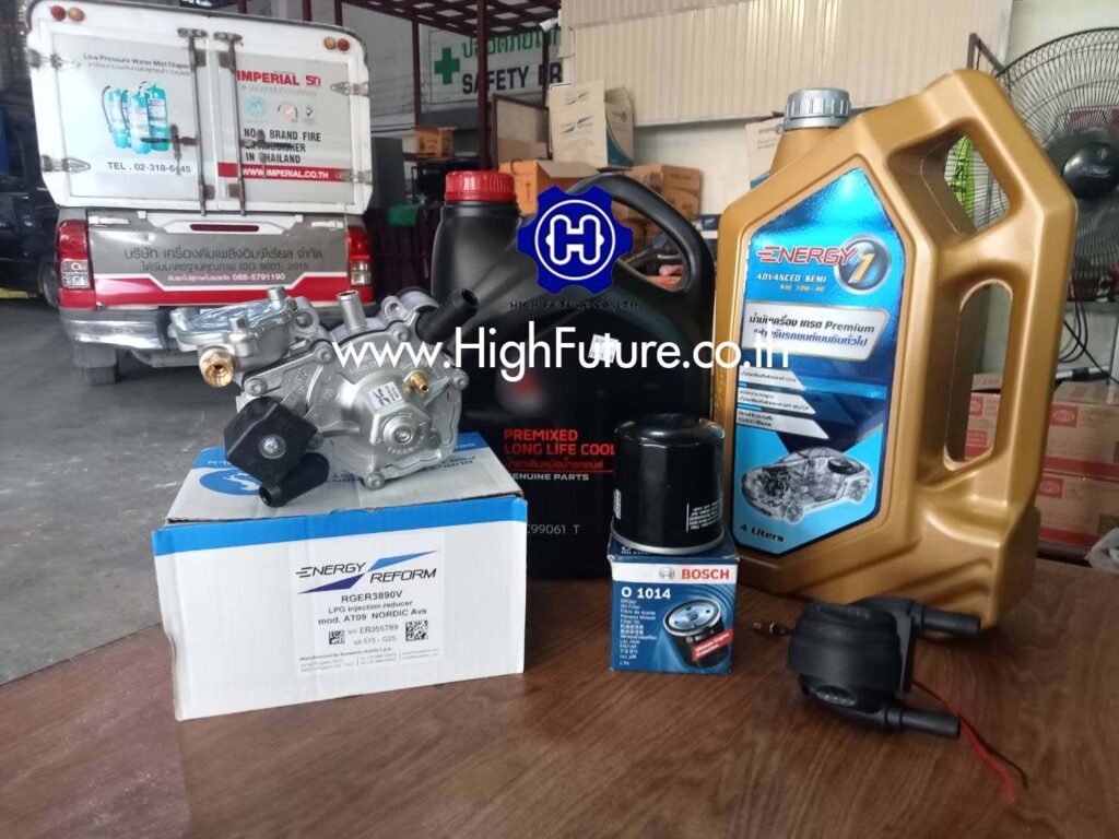 NISSAN URVAN เปลี่ยนหม้อต้ม LPG 6 - High Future บริษัท ไฮฟิวเจอร์ จำกัด ศูนย์ติดตั้งแก๊สรถยนต์มาตรฐาน ซ่อมรถยนต์ ช่วงล่าง เบรค คลัทช์
