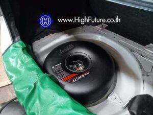 TOYOTA ALTIS เปลี่ยนถังแก๊สโดนัท 54 ลิตร 1 - High Future บริษัท ไฮฟิวเจอร์ จำกัด ศูนย์ติดตั้งแก๊สรถยนต์มาตรฐาน ซ่อมรถยนต์ ช่วงล่าง เบรค คลัทช์