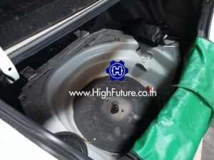 TOYOTA ALTIS เปลี่ยนถังแก๊สโดนัท 54 ลิตร 2 2 - High Future บริษัท ไฮฟิวเจอร์ จำกัด ศูนย์ติดตั้งแก๊สรถยนต์มาตรฐาน ซ่อมรถยนต์ ช่วงล่าง เบรค คลัทช์