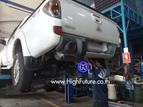 MITSUBISHI TRITON เปลี่ยนถังแคปซูล 58 ลิตร MITSUBISHI TRITON เปลี่ยนถังแคปซูล 58 ลิตร 2 - High Future บริษัท ไฮฟิวเจอร์ จำกัด ศูนย์ติดตั้งแก๊สรถยนต์มาตรฐาน ซ่อมรถยนต์ ช่วงล่าง เบรค คลัทช์