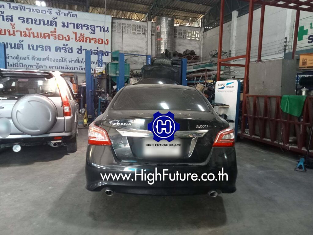 NISSAN TEANA เปลี่ยนคอยจุดระเบิด 4 - High Future บริษัท ไฮฟิวเจอร์ จำกัด ศูนย์ติดตั้งแก๊สรถยนต์มาตรฐาน ซ่อมรถยนต์ ช่วงล่าง เบรค คลัทช์