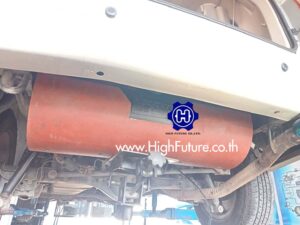 TOYOTA INNOVA เปลี่ยนถังแคปซูล 58 ลิตร 1 - High Future บริษัท ไฮฟิวเจอร์ จำกัด ศูนย์ติดตั้งแก๊สรถยนต์มาตรฐาน ซ่อมรถยนต์ ช่วงล่าง เบรค คลัทช์