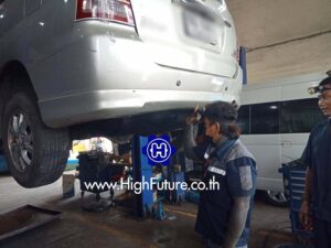 TOYOTA INNOVA เปลี่ยนถังแคปซูล 58 ลิตรข 1 - High Future บริษัท ไฮฟิวเจอร์ จำกัด ศูนย์ติดตั้งแก๊สรถยนต์มาตรฐาน ซ่อมรถยนต์ ช่วงล่าง เบรค คลัทช์