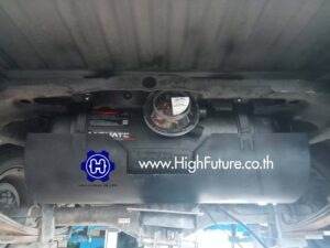 TOYOTA VIGOเปลี่ยนถังแคปซูล 58 ลิตร 2 - High Future บริษัท ไฮฟิวเจอร์ จำกัด ศูนย์ติดตั้งแก๊สรถยนต์มาตรฐาน ซ่อมรถยนต์ ช่วงล่าง เบรค คลัทช์