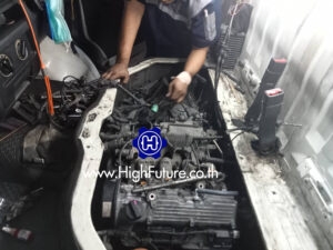 SUZUKI CARRY โอเว่อร์ฮอลล์เครื่องยนต์ 2 - High Future บริษัท ไฮฟิวเจอร์ จำกัด ศูนย์ติดตั้งแก๊สรถยนต์มาตรฐาน ซ่อมรถยนต์ ช่วงล่าง เบรค คลัทช์