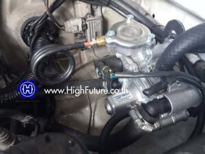 TOYOTA VIGO ติดตั้งแก๊สรถยนต์ 4 - High Future บริษัท ไฮฟิวเจอร์ จำกัด ศูนย์ติดตั้งแก๊สรถยนต์มาตรฐาน ซ่อมรถยนต์ ช่วงล่าง เบรค คลัทช์