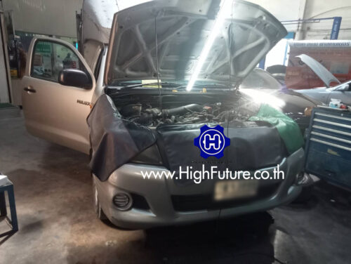 TOYOTA VIGO เปลี่ยนหม้อต้ม LPG 3 - High Future บริษัท ไฮฟิวเจอร์ จำกัด ศูนย์ติดตั้งแก๊สรถยนต์มาตรฐาน ซ่อมรถยนต์ ช่วงล่าง เบรค คลัทช์