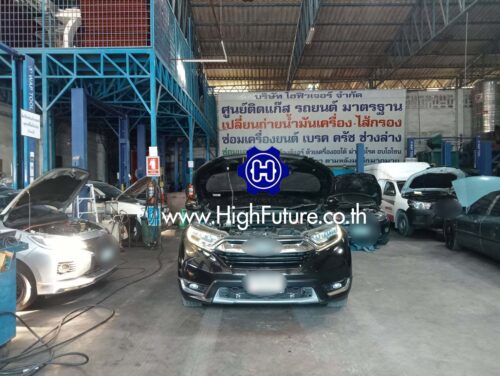 HONDA CRV ติดตั้งแก๊สรถยนต์ ENERGY REFORM 9 - High Future บริษัท ไฮฟิวเจอร์ จำกัด ศูนย์ติดตั้งแก๊สรถยนต์มาตรฐาน ซ่อมรถยนต์ ช่วงล่าง เบรค คลัทช์