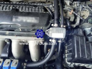 HONDA JAZZ ติดตั้งแก๊สรถยนต์ ENERGY REFORM 4 - High Future บริษัท ไฮฟิวเจอร์ จำกัด ศูนย์ติดตั้งแก๊สรถยนต์มาตรฐาน ซ่อมรถยนต์ ช่วงล่าง เบรค คลัทช์