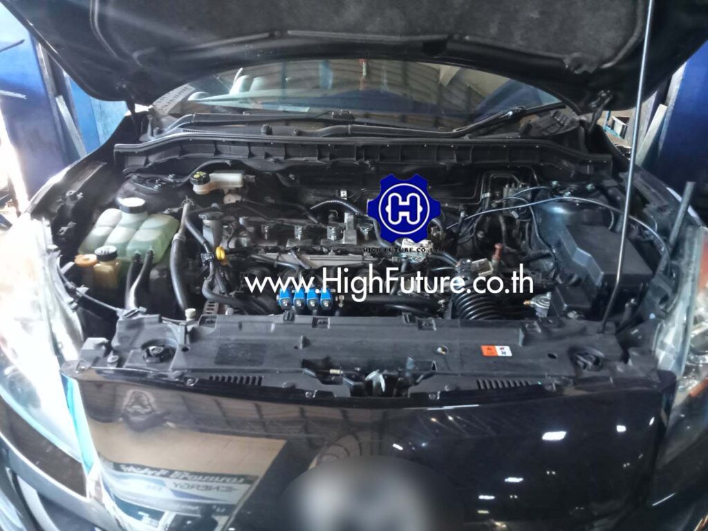 MAZDA MAZDA3 ติดตั้งแก๊สรถยนต์ ENERGY REFORM 2 - High Future บริษัท ไฮฟิวเจอร์ จำกัด ศูนย์ติดตั้งแก๊สรถยนต์มาตรฐาน ซ่อมรถยนต์ ช่วงล่าง เบรค คลัทช์