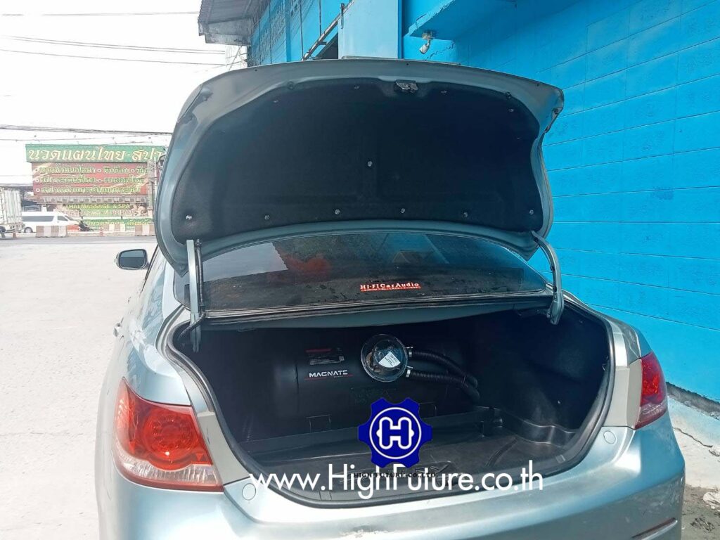 TOYOTA CAMRY ติดตั้งอุปกรณ์ LPG 1 - High Future บริษัท ไฮฟิวเจอร์ จำกัด ศูนย์ติดตั้งแก๊สรถยนต์มาตรฐาน ซ่อมรถยนต์ ช่วงล่าง เบรค คลัทช์
